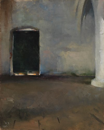 The Door by Helene Schjerfbeck