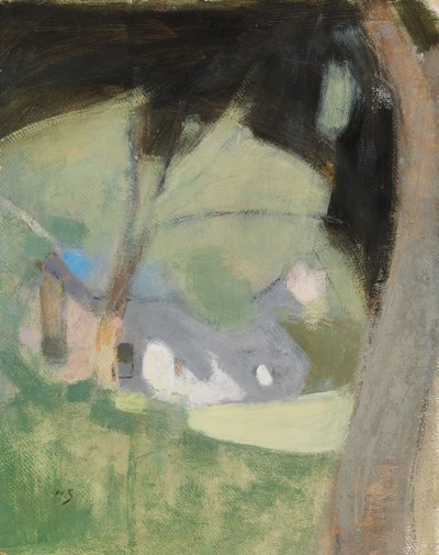 The Old Brewery (Composition) by Helene Schjerfbeck