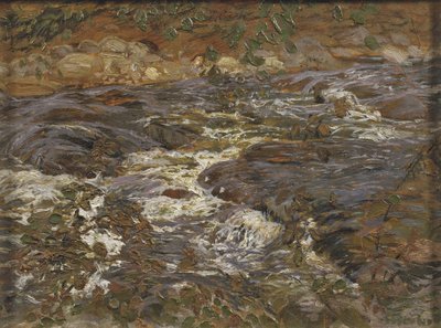 Cascading Brook by Helmer Osslund
