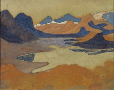 On the Way to Stora Sjöfallet by Helmer Osslund
