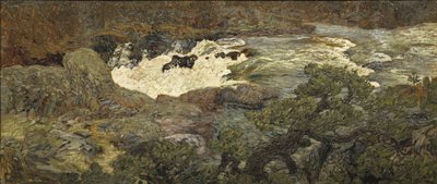 Waterfall, Porjus by Helmer Osslund