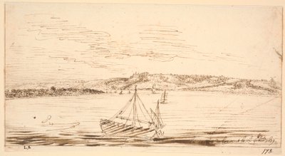 River View from Lormont, Bordeaux, Seen from the Garonne River by Hem