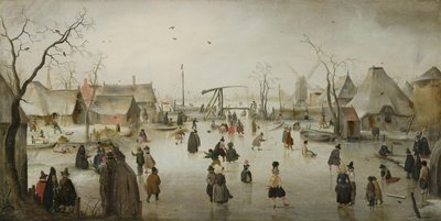 Ice Scene by Hendrick Avercamp