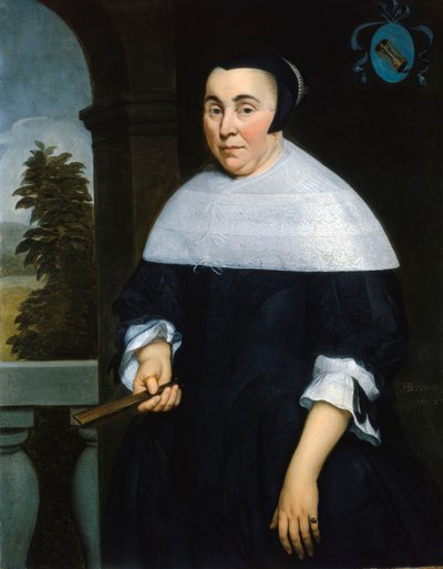 Portrait of Anna van Gelder by Hendrick Berckman