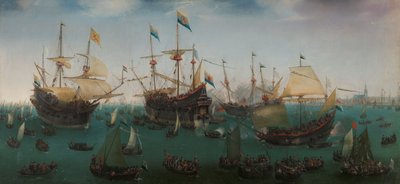 The Return to Amsterdam from the Second Expedition to the East Indies by Hendrick Cornelisz Vroom