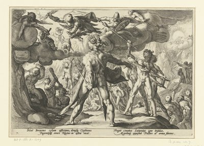 Attack of the Giants on the World of the Gods (Ovid