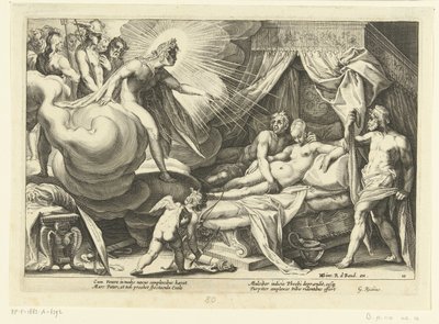 Venus and Mars Surprised by Apollo (Ovid