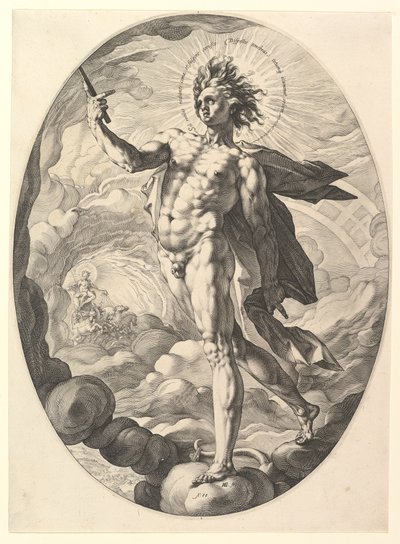 Apollo by Hendrick Goltzius