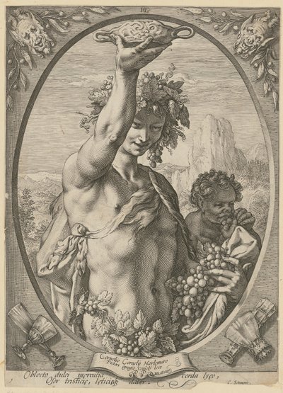 Bacchus, Plate 1 of the Series 