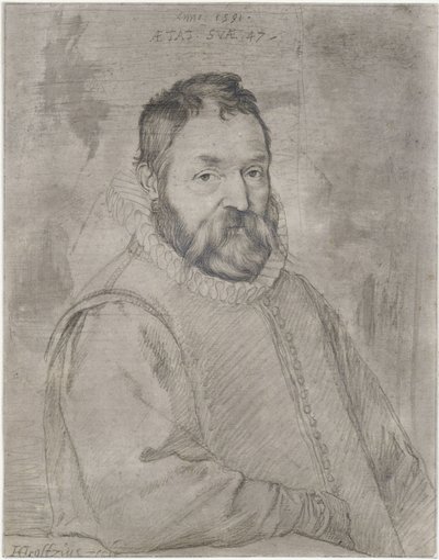 Bust of Federico Zuccari by Hendrick Goltzius