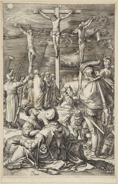 Christ on the Cross by Hendrick Goltzius