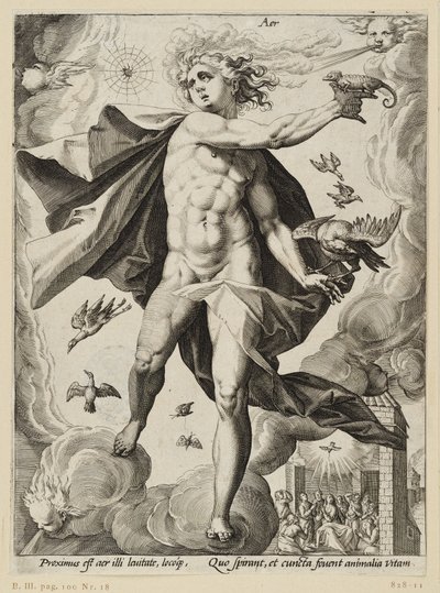 The Four Elements: Air by Hendrick Goltzius