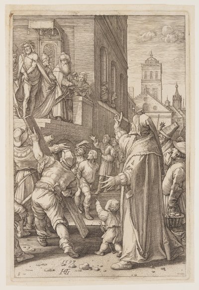 Ecce Homo, from The Passion by Hendrick Goltzius