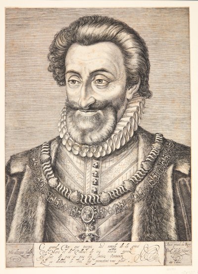 Henry IV, King of France by Hendrick Goltzius