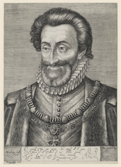Henry IV, King of France and Navarre by Hendrick Goltzius