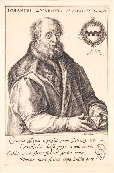 Jan van Zuren by Hendrick Goltzius