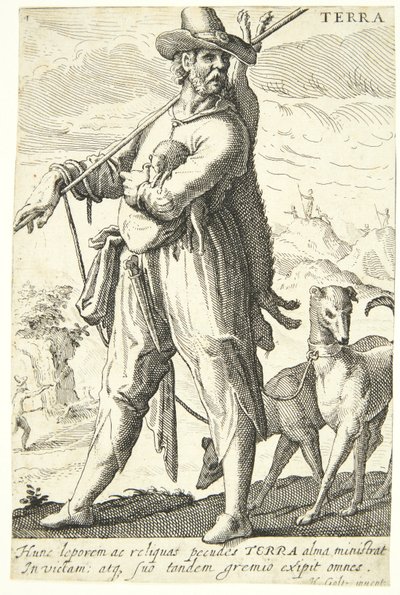 Earth by Hendrick Goltzius