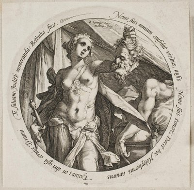 Judith with the Head of Holofernes by Hendrick Goltzius