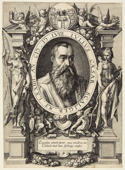 Julius Caesar Scaliger by Hendrick Goltzius