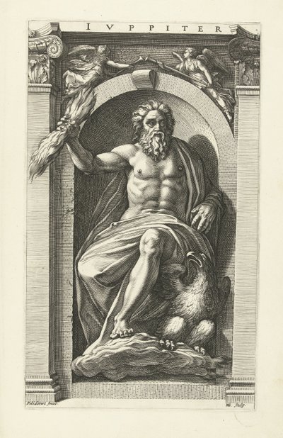 Jupiter by Hendrick Goltzius