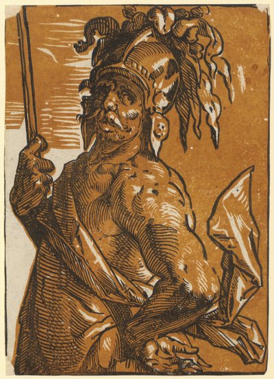 Mars in Half Figure by Hendrick Goltzius