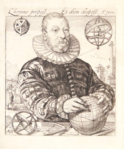 Nicolaus Petri van Deventer by Hendrick Goltzius