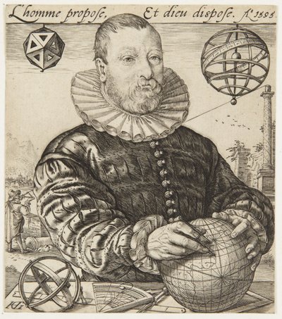 Nicolaus Petri van Deventer by Hendrick Goltzius