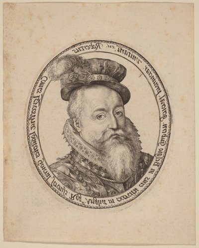 Robert Dudley, Earl of Leicester by Hendrick Goltzius