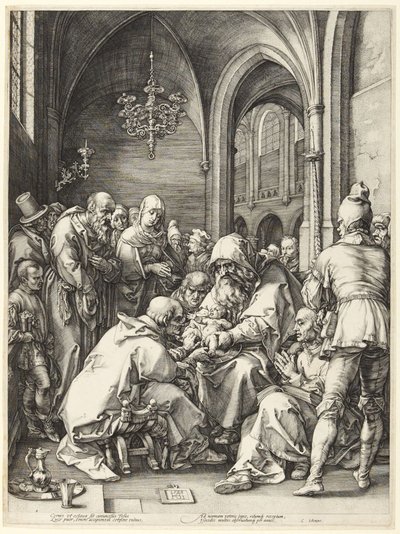 The Circumcision by Hendrick Goltzius