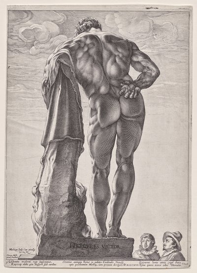 The Farnese Hercules by Hendrick Goltzius