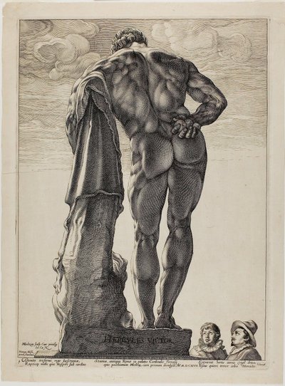 The Farnesian Hercules by Hendrick Goltzius