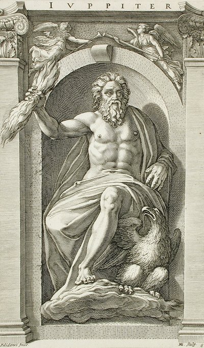 The Set of the Antique Gods by Hendrick Goltzius