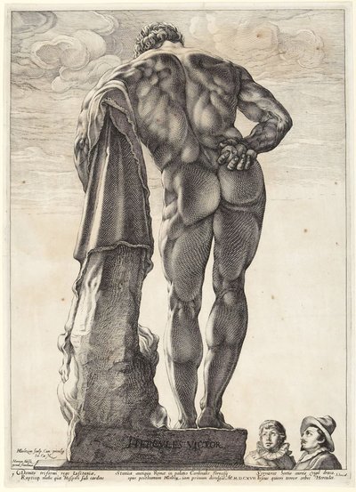 Three Famous Antique Sculptures by Hendrick Goltzius