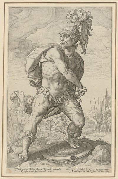 Titus Manlius Torquatus, Plate 5 from the Series 