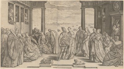 Venetian Wedding by Hendrick Goltzius