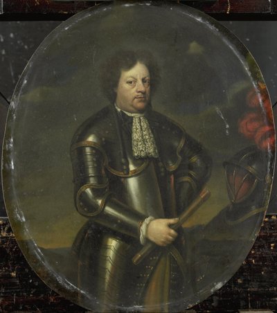 Portrait of Major-General Hans Willem by Hendrick de Valk