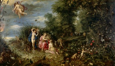 Abundance and the Four Elements, c.1615 by Hendrick van and Brueghel Jan (1568 1625) Balen
