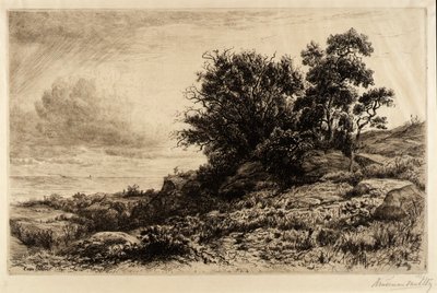 A Glimpse of the Ocean by Hendrik Dirk Kruseman van Elten