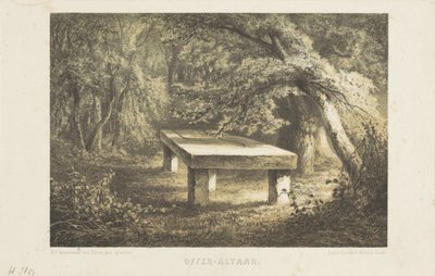 Germanic Sacrificial Altar by Hendrik Dirk Kruseman van Elten