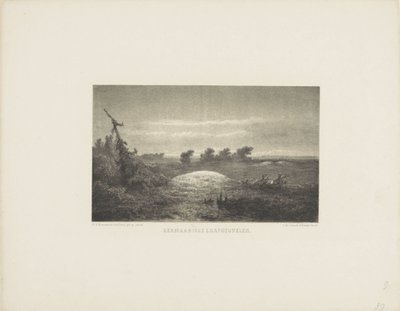 Germanic Burial Mounds by Hendrik Dirk Kruseman van Elten