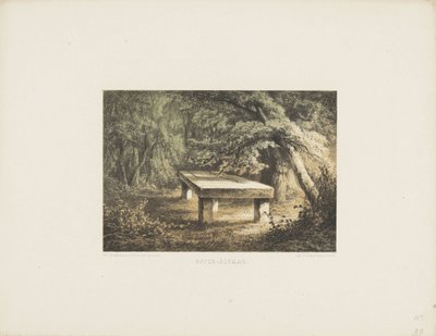 Germanic Sacrificial Altar by Hendrik Dirk Kruseman van Elten