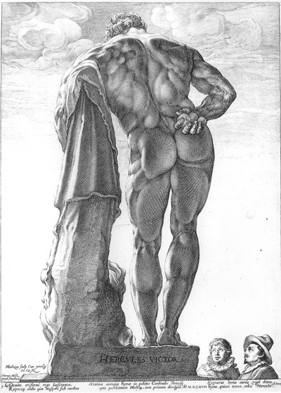 Farnese Hercules by Hendrik Goltzius