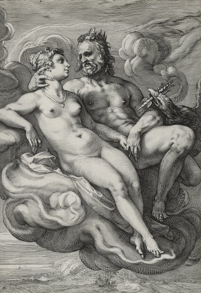 Jupiter and Juno, c.1593-94 by Hendrik Goltzius