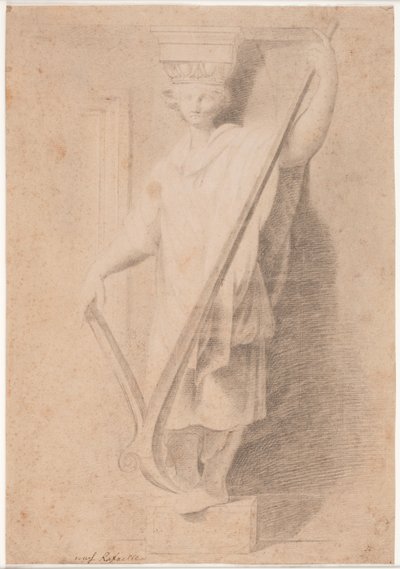 Caryatid with Plow. Study after a Figure on the Base of 