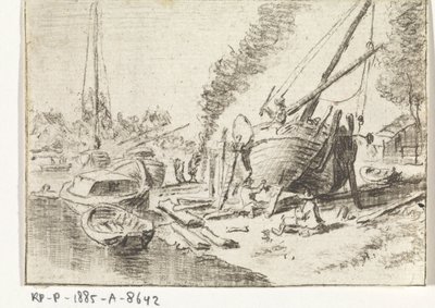 Shipyard A by Hendrik Spilman