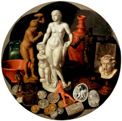 Still Life with a Collection of Curiosities by Hendrik the Younger Borcht van der