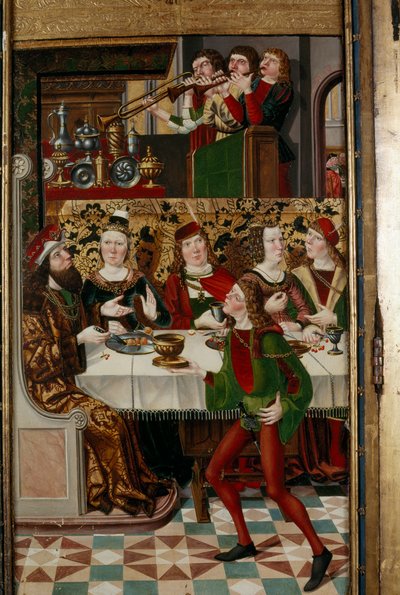 The Banquet of Ahasuerus based on an account in the Book of Esther by Henning von der Heide