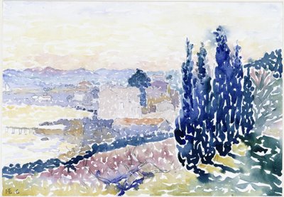 Garden by Henri-Edmond Cross