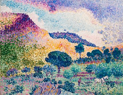 The Chain of the Maures by Henri-Edmond Cross