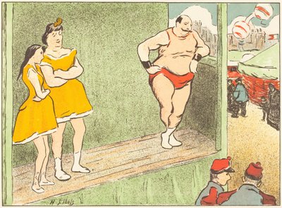 The Grappling Hook; The Freedwoman by Henri-Gabriel Ibels